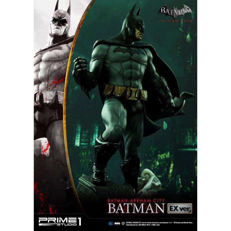 Batman Arkham City Statues 1/5 Batman & Batman Exclusive 55 cm