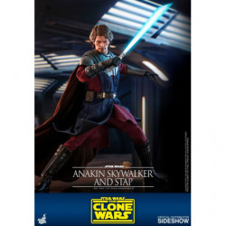 Star Wars The Clone Wars Action Figure 1/6 Anakin Skywalker & STAP 31 cm -  ForbiddenPlanet InternationalForbiddenPlanet International