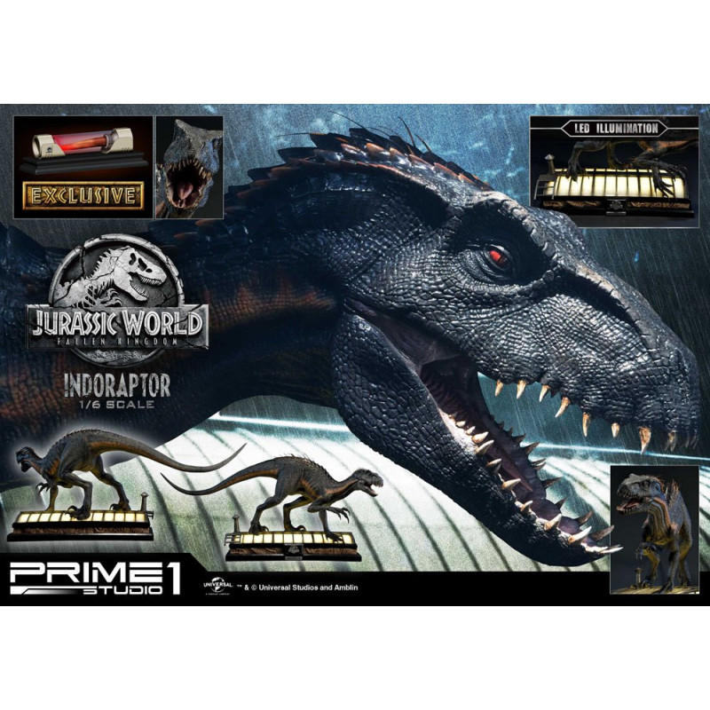 Jurassic World Fallen Kingdom Statue 1 6 Indoraptor Indoraptor Exclusive 101 Cm Assortment 3